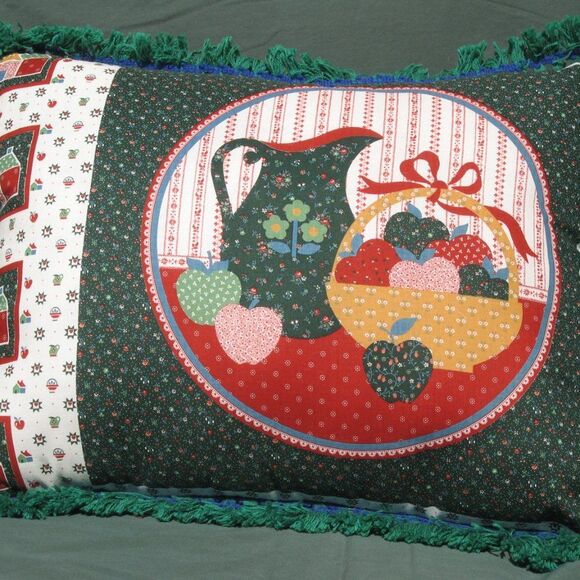 Cozy Country Chic PAIR 18 x 14 Accent Throw Pillows NEW - Picture 8 of 10